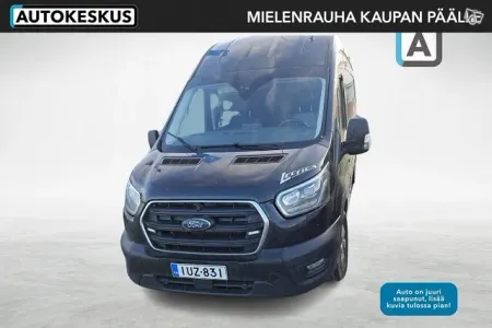 Ford Transit Van 350 2,0 TDCi 170 hv A10 Takaveto Trend L4H3 3,73 Lectica 1+4 Retkeilyauto *Xenon valot / Sähkösäät.kulj.ist*